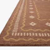 Chris Loves Julia x Loloi Alfie Clay / Spice Rug RUGS - wool Loloi