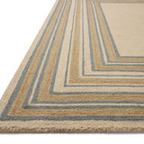Chris Loves Julia x Loloi Alfie Natural / Multi Rug RUGS - wool Loloi