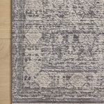 Amber Lewis x Loloi Alie Charcoal / Dove 0-patterned rugs Loloi