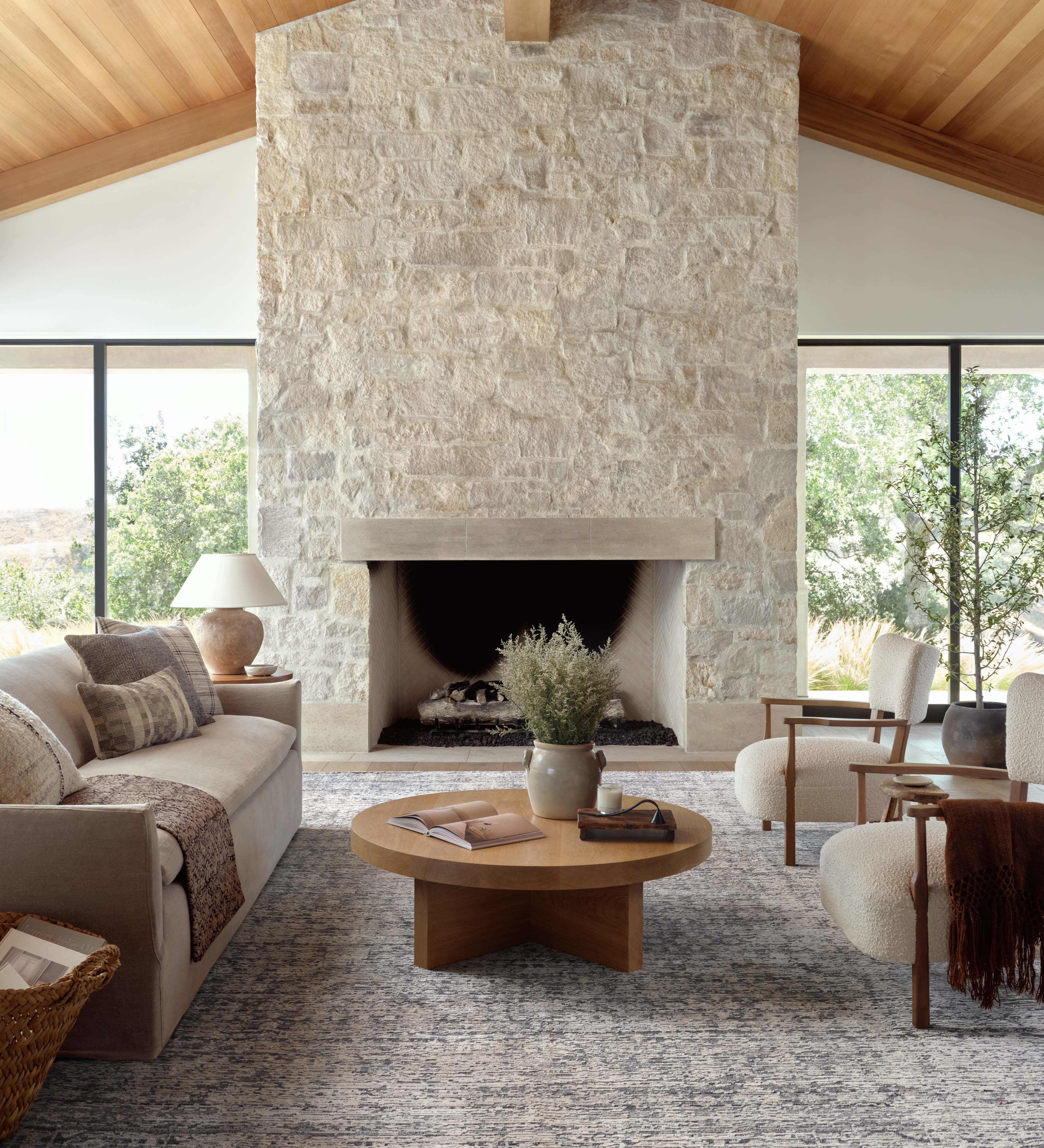 Amber Lewis x Loloi Alie Charcoal / Dove 0-patterned rugs Loloi