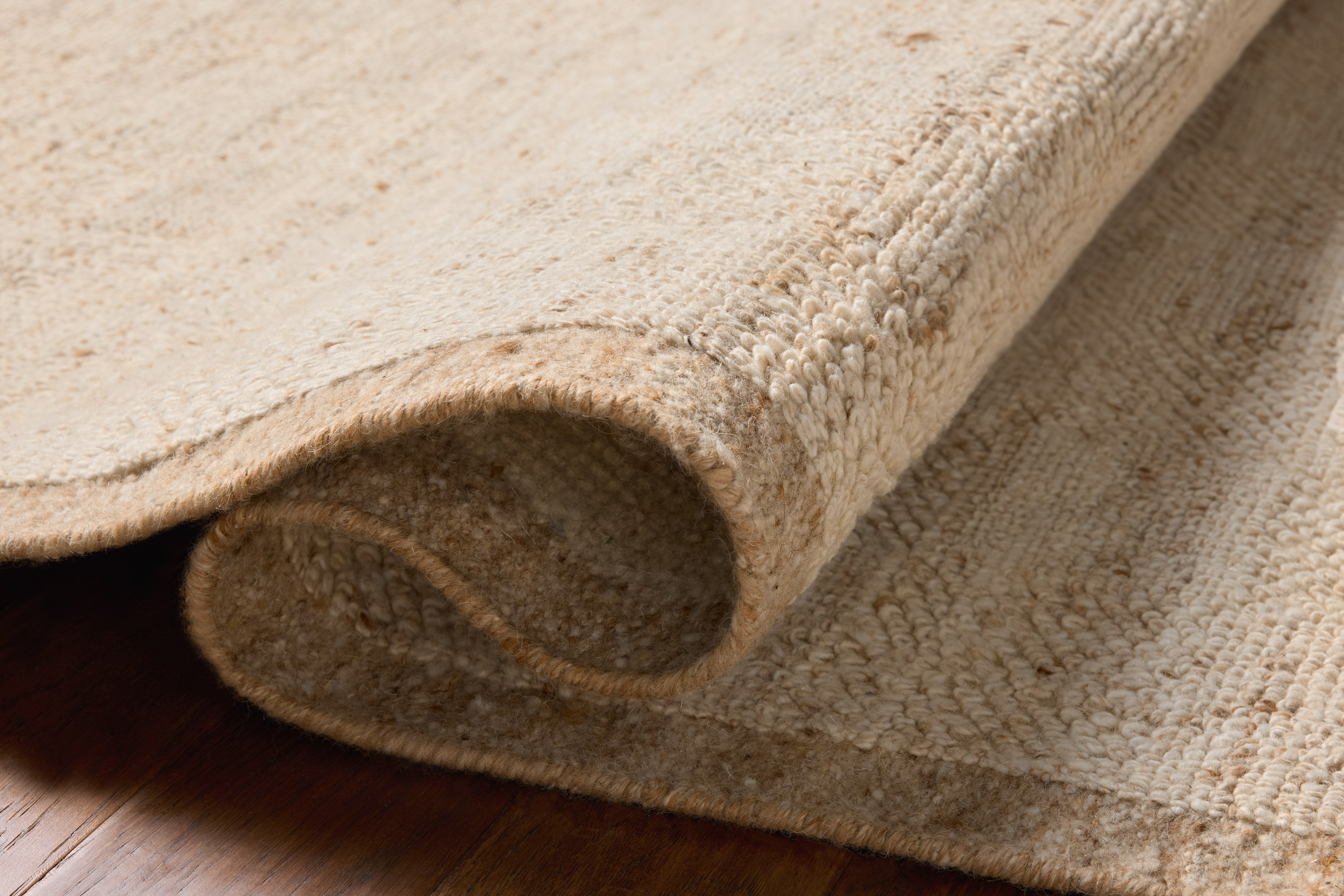 Loloi Alina Natural Rug RUGS - wool Loloi 18" x 18" sample