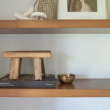 Tiny Elm Wood Stool - Natural