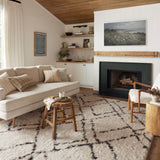 Angela Rose x Loloi Amira Ivory / Bark Rug 0-RUGS-patterned Loloi