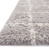 Angela Rose x Loloi Amira Silver / Ivory Rug 0-RUGS-patterned Loloi