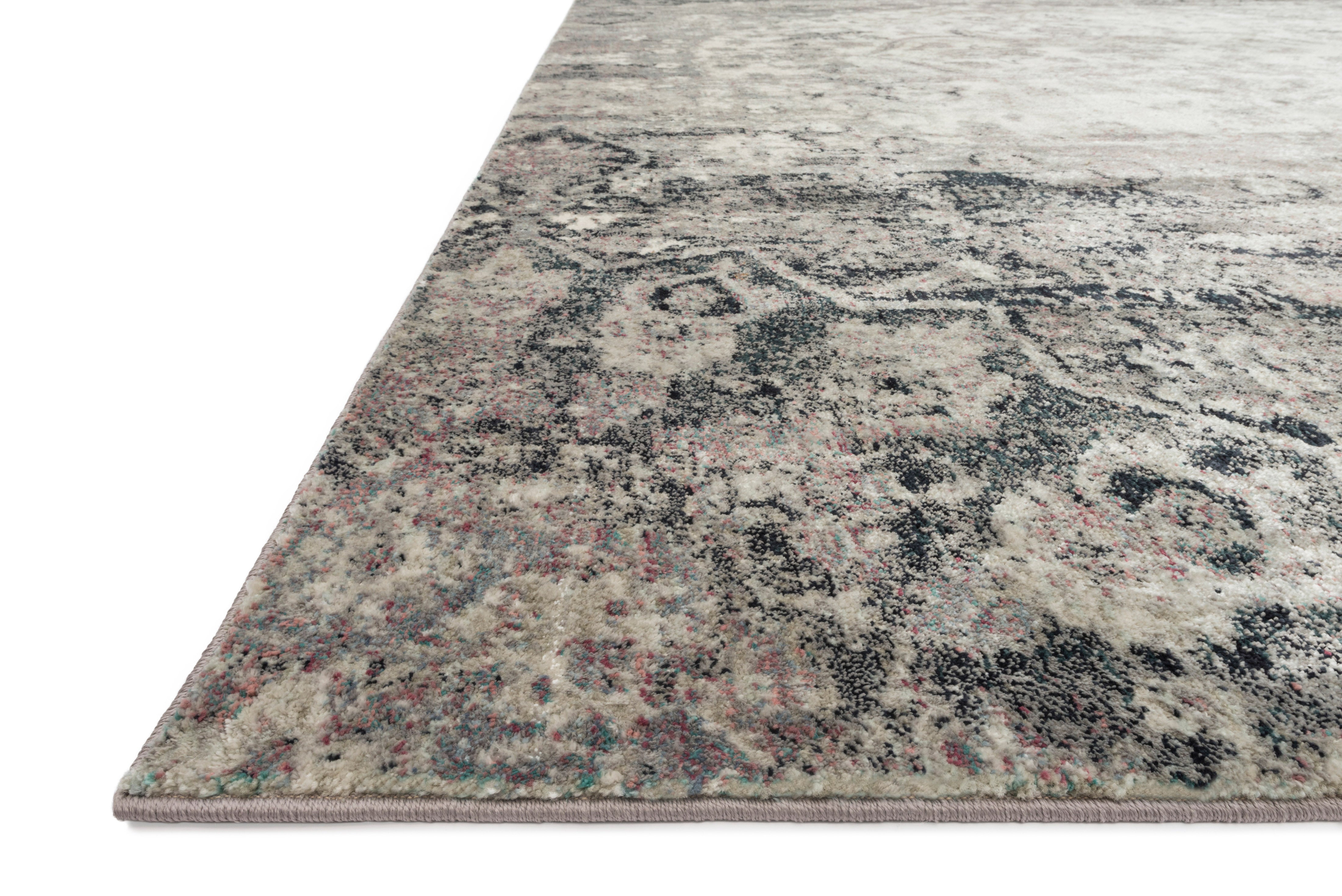 Loloi Anastasia Ink / Ivory Rug RUGS - synthetic Loloi