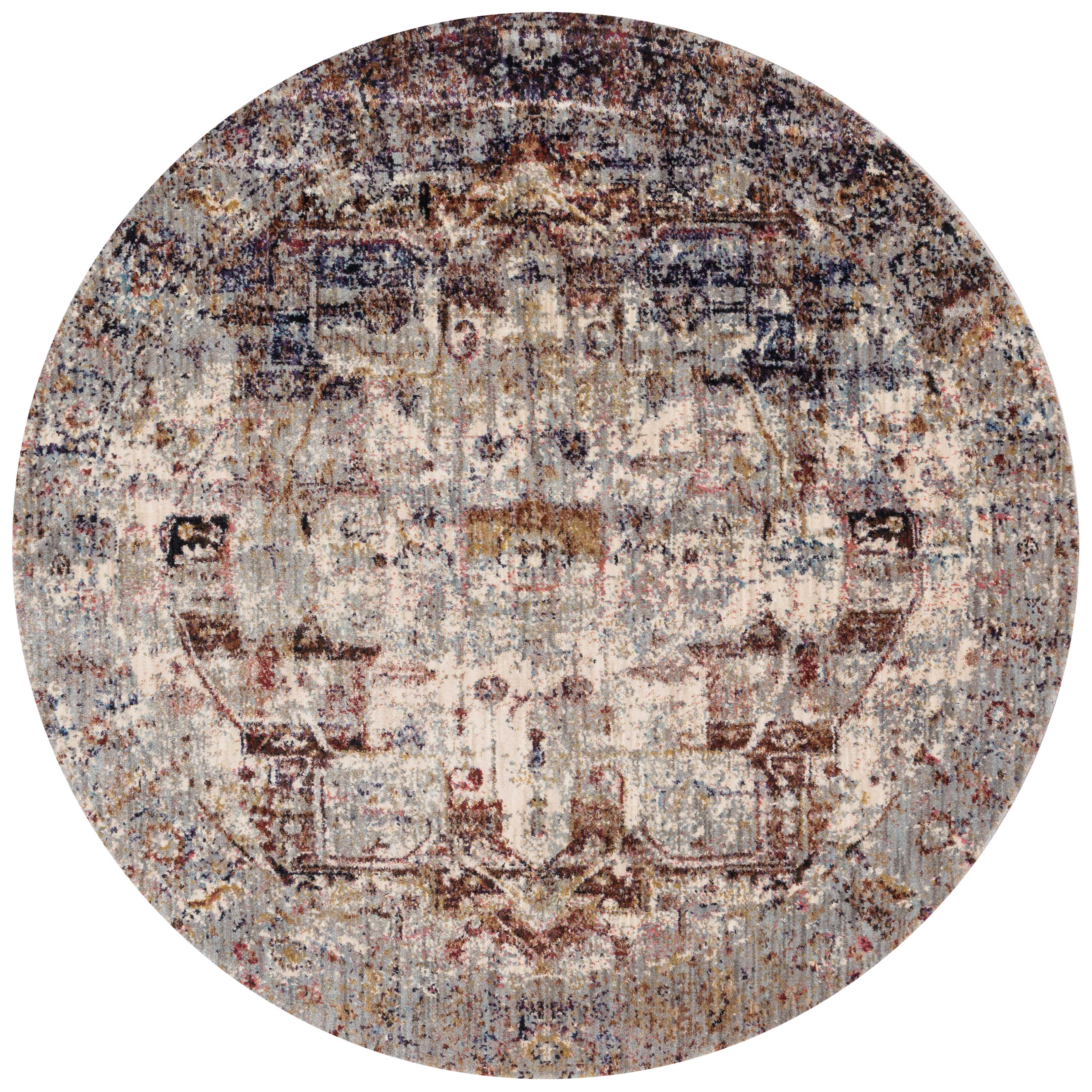 Loloi Anastasia Slate / Multi Rug RUGS - synthetic Loloi