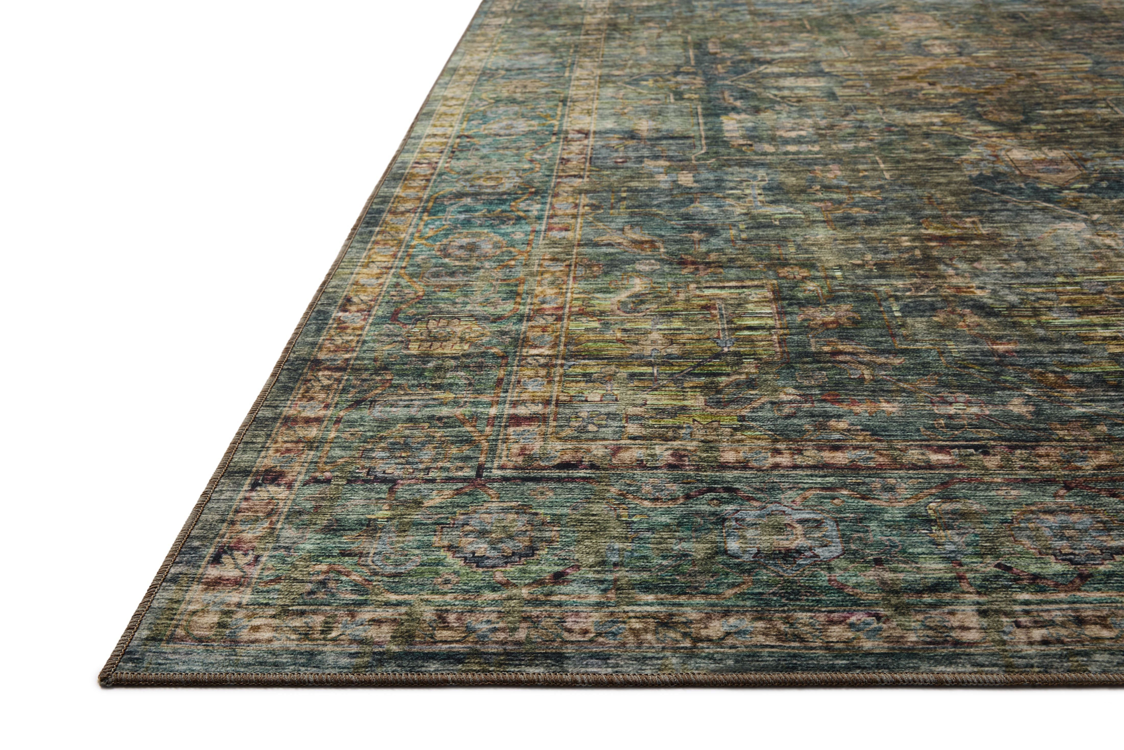 Loloi Anniston Lagoon / Multi Washable Rug RUGS-patterned Loloi
