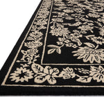 Rifle Paper Co. x Loloi Arboretum Black Rug 1-RUGS-wool rugs Loloi