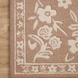 Rifle Paper Co. X Loloi/ Arboretum Rose Garden Rust Rug 3 - RUGS - patterned Loloi