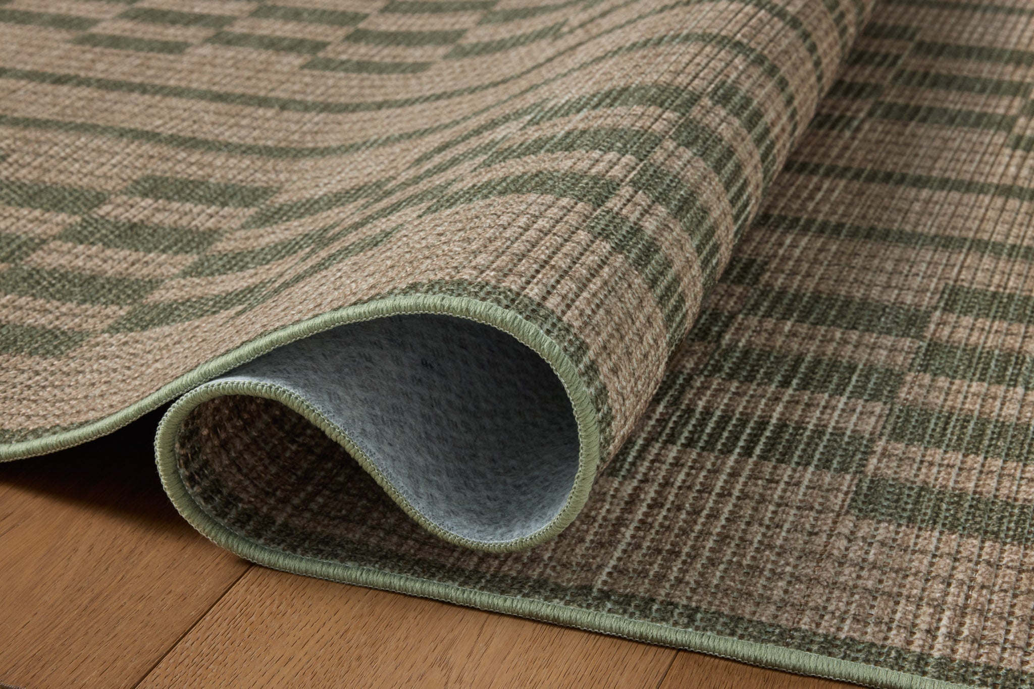 Amber Lewis x Loloi Archibald Natural / Green Rug – 4