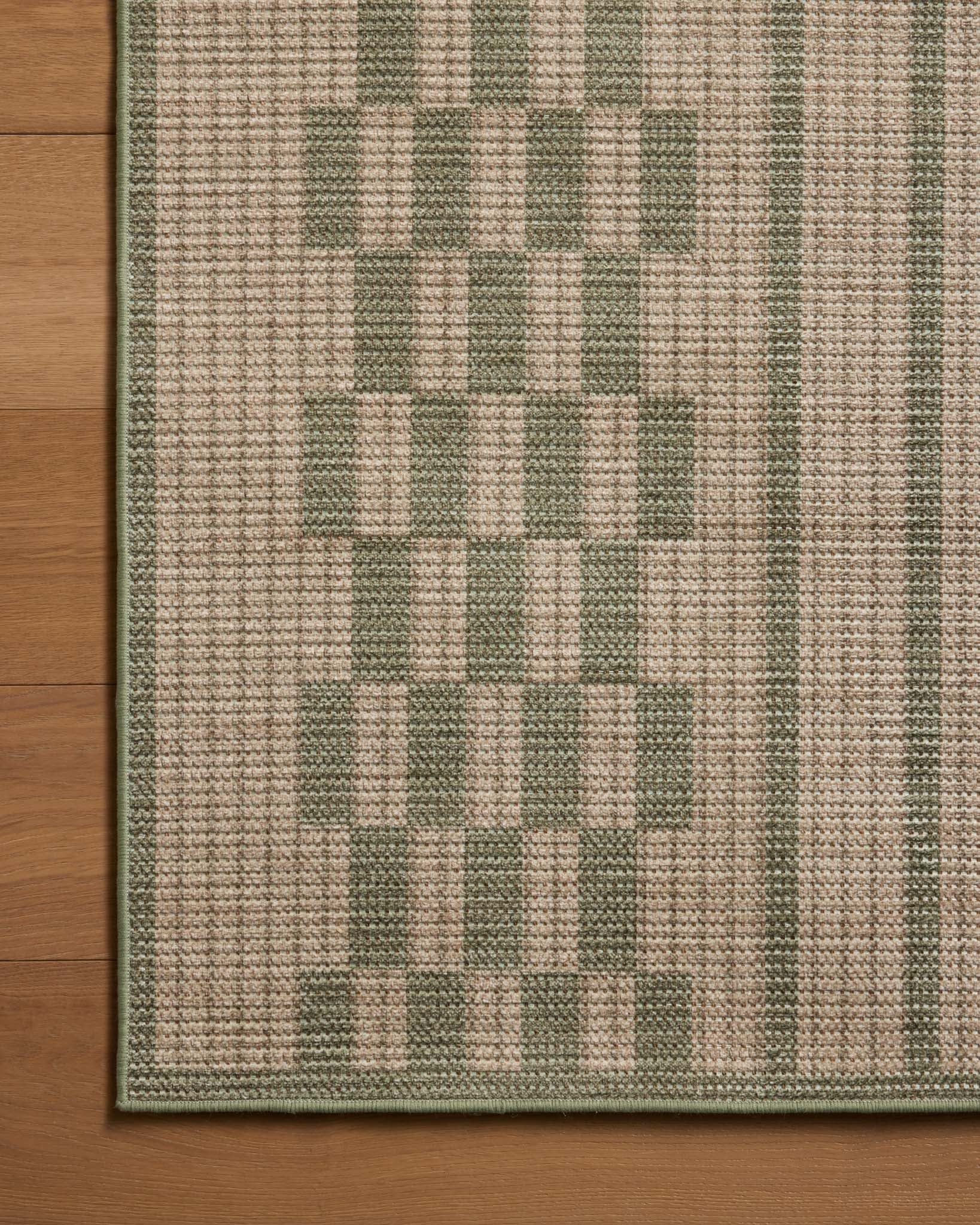 Amber Lewis x Loloi Archibald Natural / Green Rug – 5