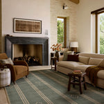 Amber Lewis x Loloi Archibald Lagoon / Natural Rug – 2