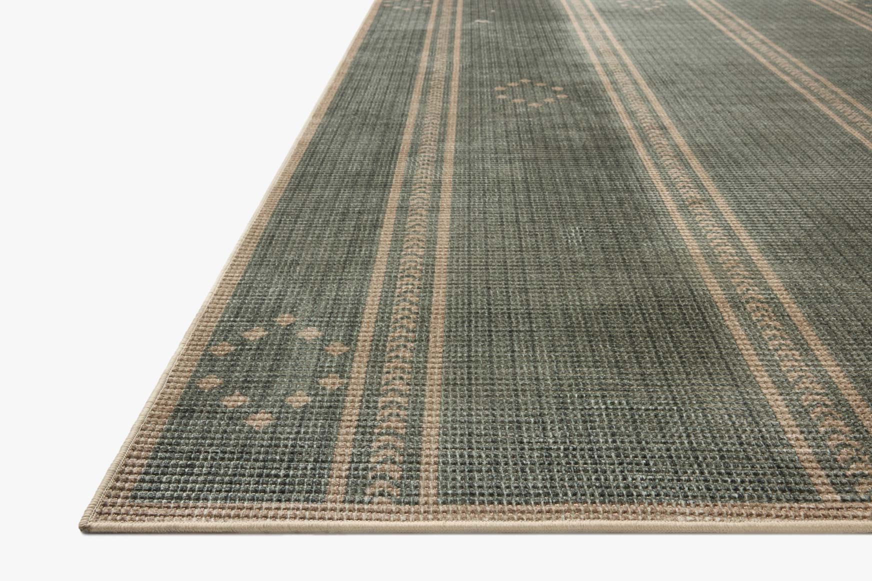 Amber Lewis x Loloi Archibald Lagoon / Natural Rug – 3