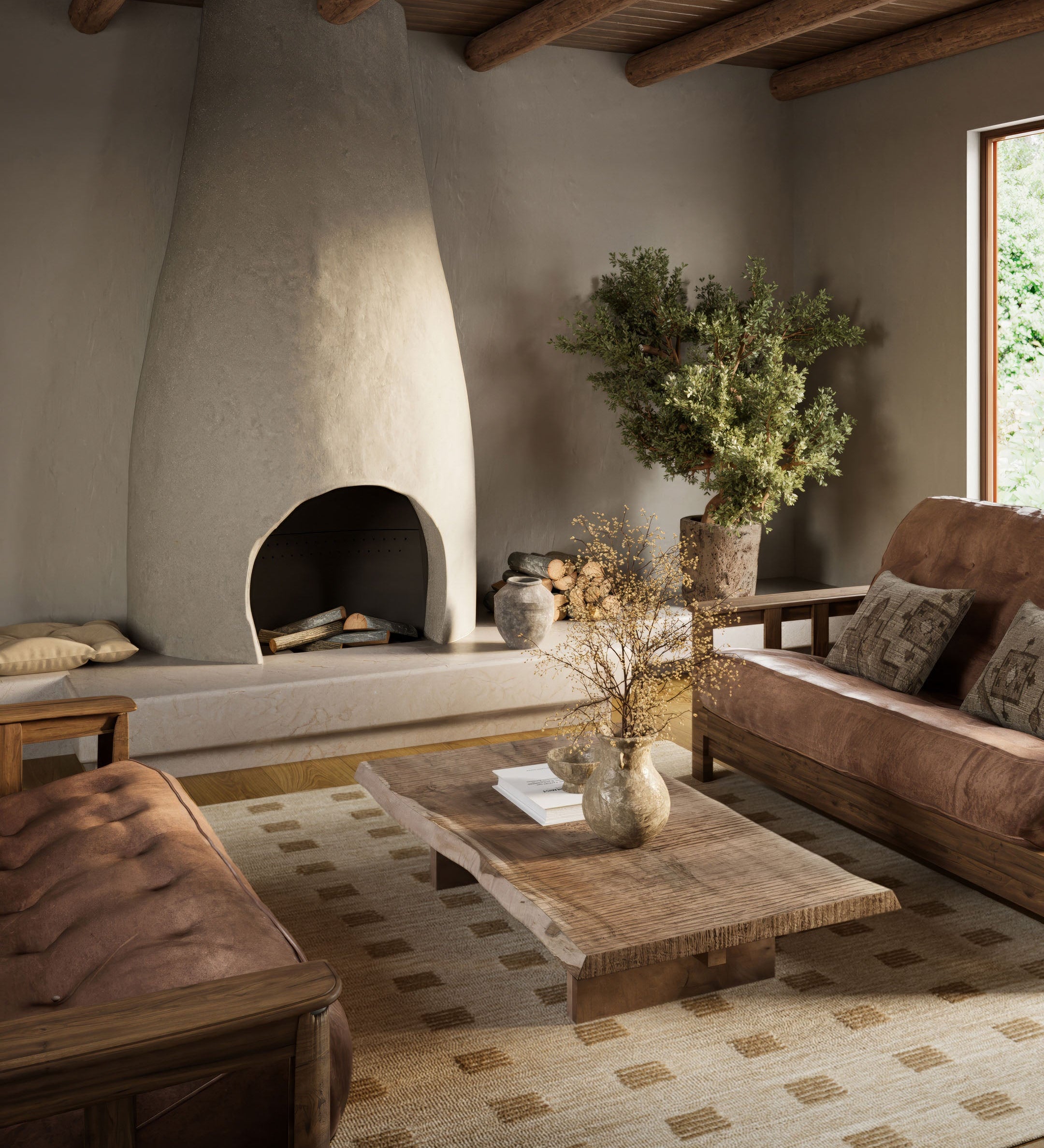 IN STORE - Archie Tile Hand Tufted Rug IN STORE - rugs Momeni