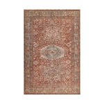 Ariyah Red / Navy Rug RUGS - synthetic Momeni 2' x 3'