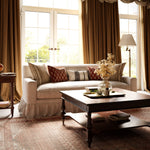 Ariyah Brick / Blue Rug RUGS - synthetic Momeni