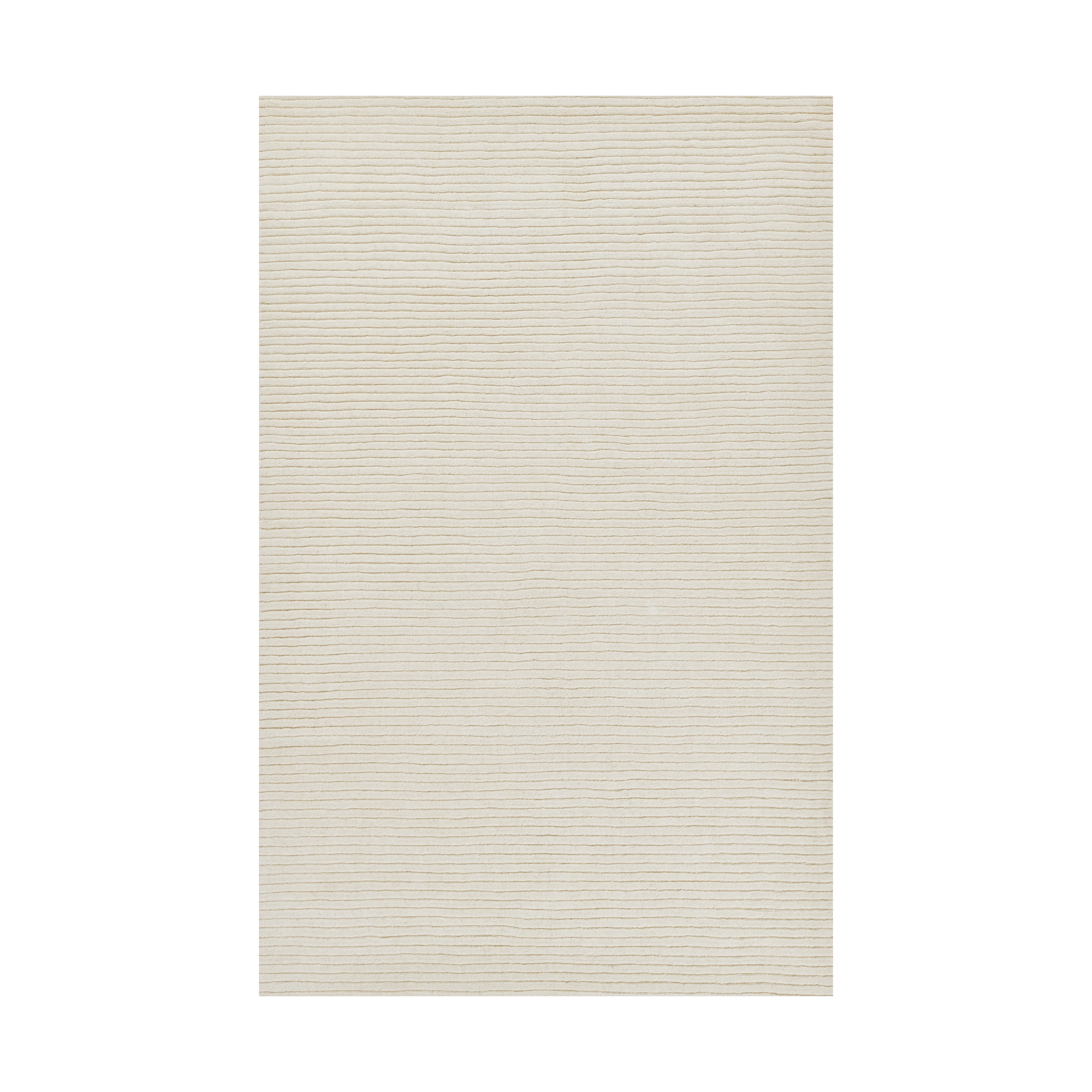 Andrew Hand Loomed Rug RUGS - wool Momeni White 2' x 4'