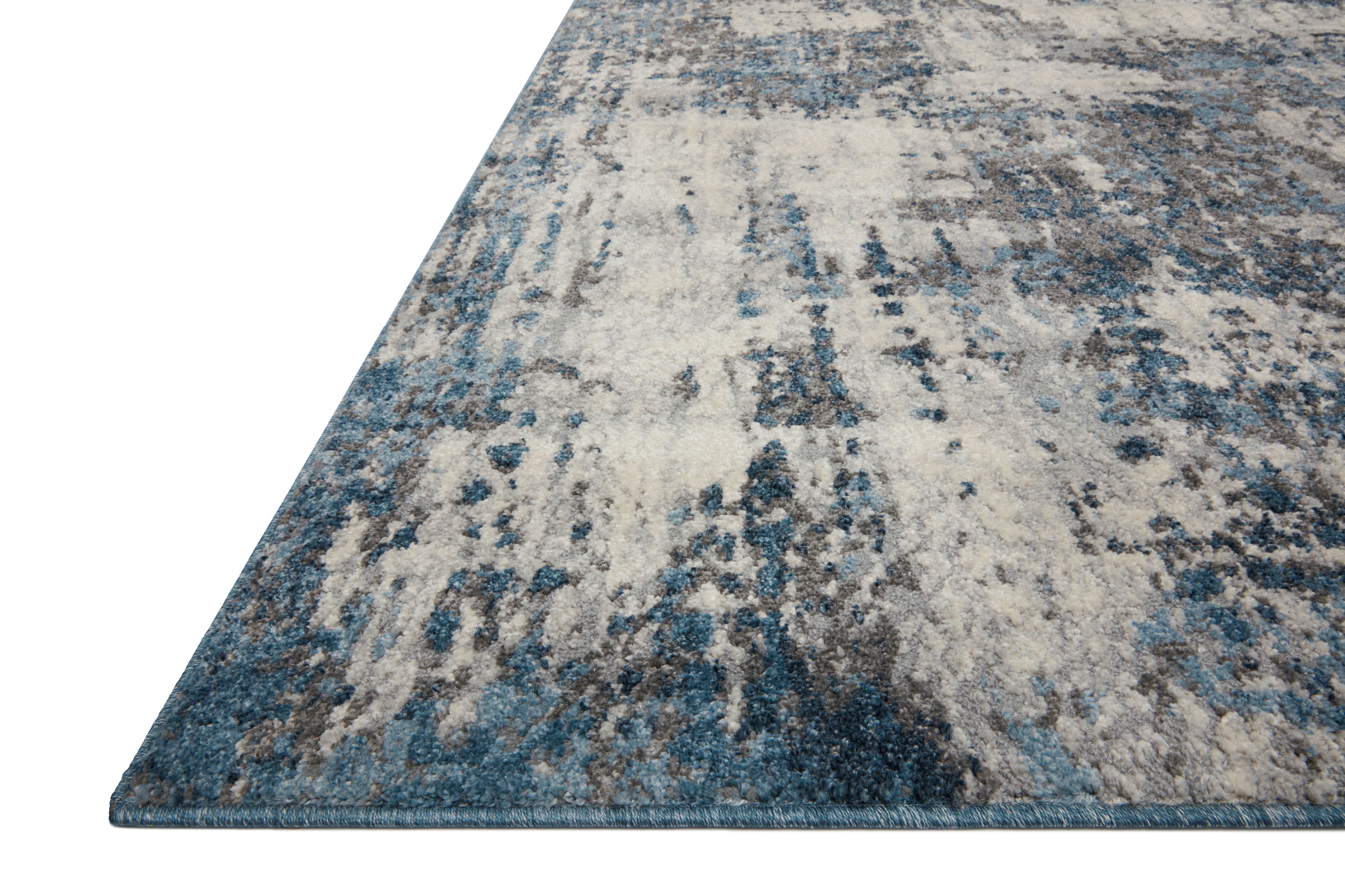 Loloi Austen Natural / Ocean Rug RUGS - synthetic Loloi
