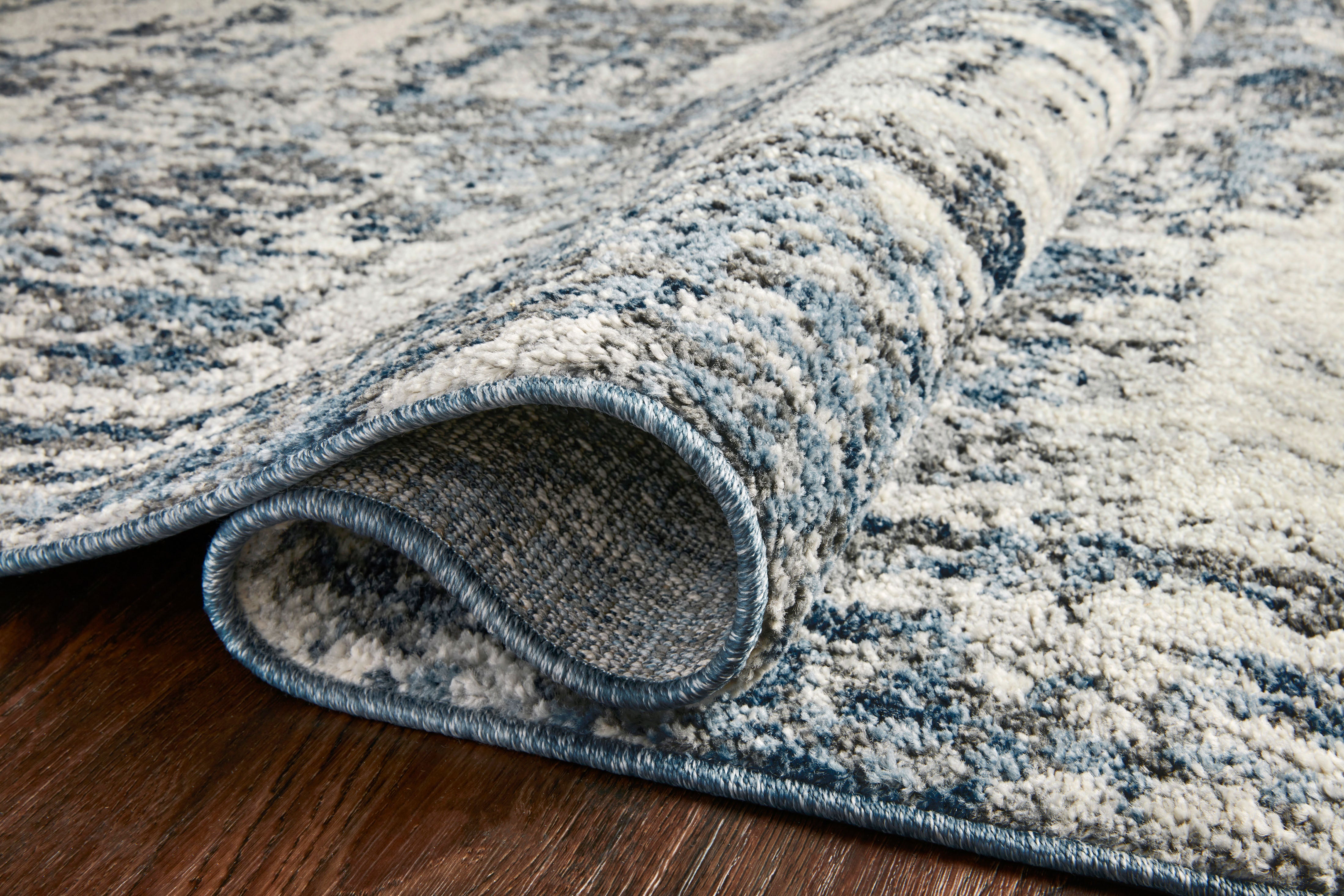 Loloi Austen Natural / Ocean Rug RUGS - synthetic Loloi