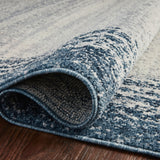 Loloi Austen Pebble / Blue Rug RUGS - synthetic Loloi