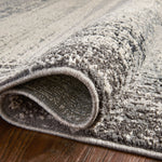 Loloi Austen Pebble / Charcoal Rug No.2 RUGS - synthetic Loloi