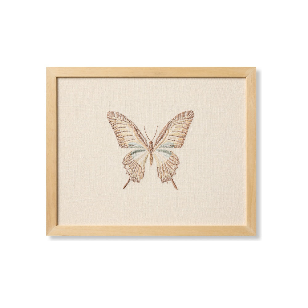 Loloi Butterfly Wall Art ARTWORK - framed art Loloi Beige