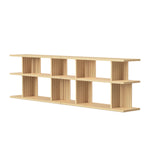 Albion 3-3 Shelving Unit FURNITURE - shelving unit Gus Vintage Oak