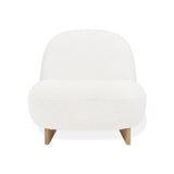 Gus* Arlo Chair FURNITURE - lounge chair Gus Node Alabaster