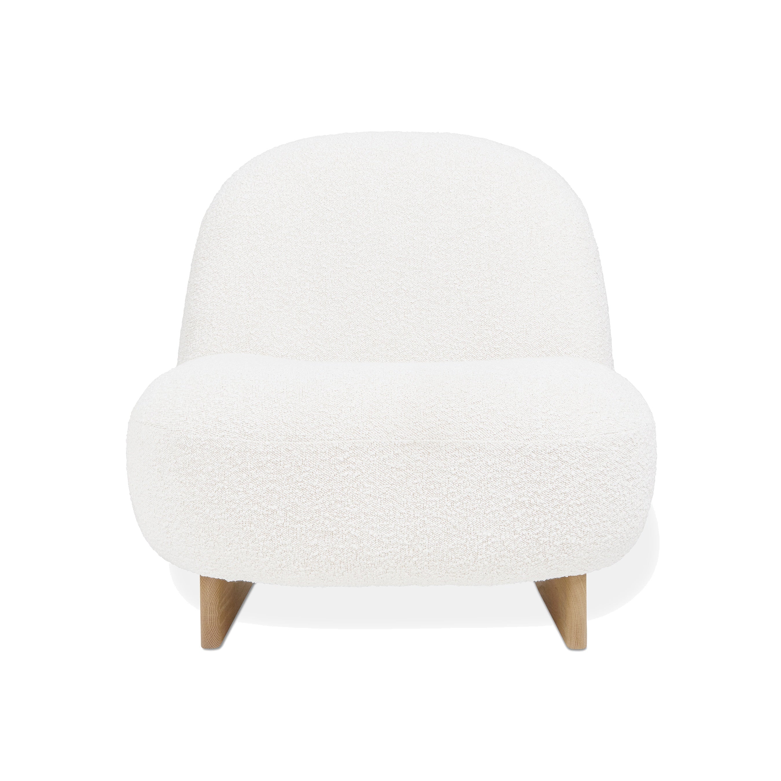 Gus* Arlo Chair FURNITURE - lounge chair Gus Node Alabaster