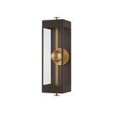 Garvey Wall Sconce LIGHTING - Wall Sconce Hudson Valley Lighting Textured Bronze Small