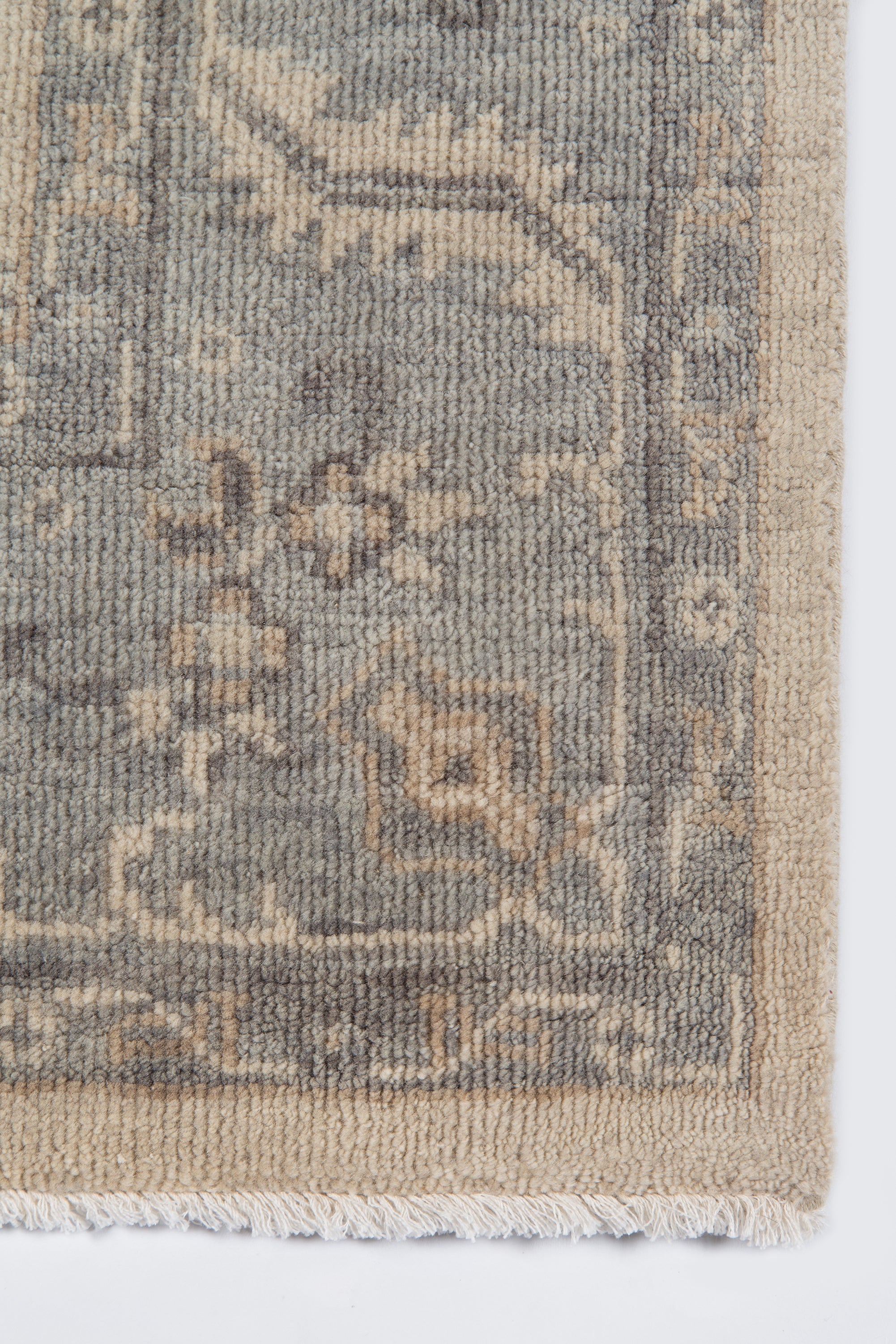 Benara Beige Hand Knotted Rug RUGS - wool Momeni