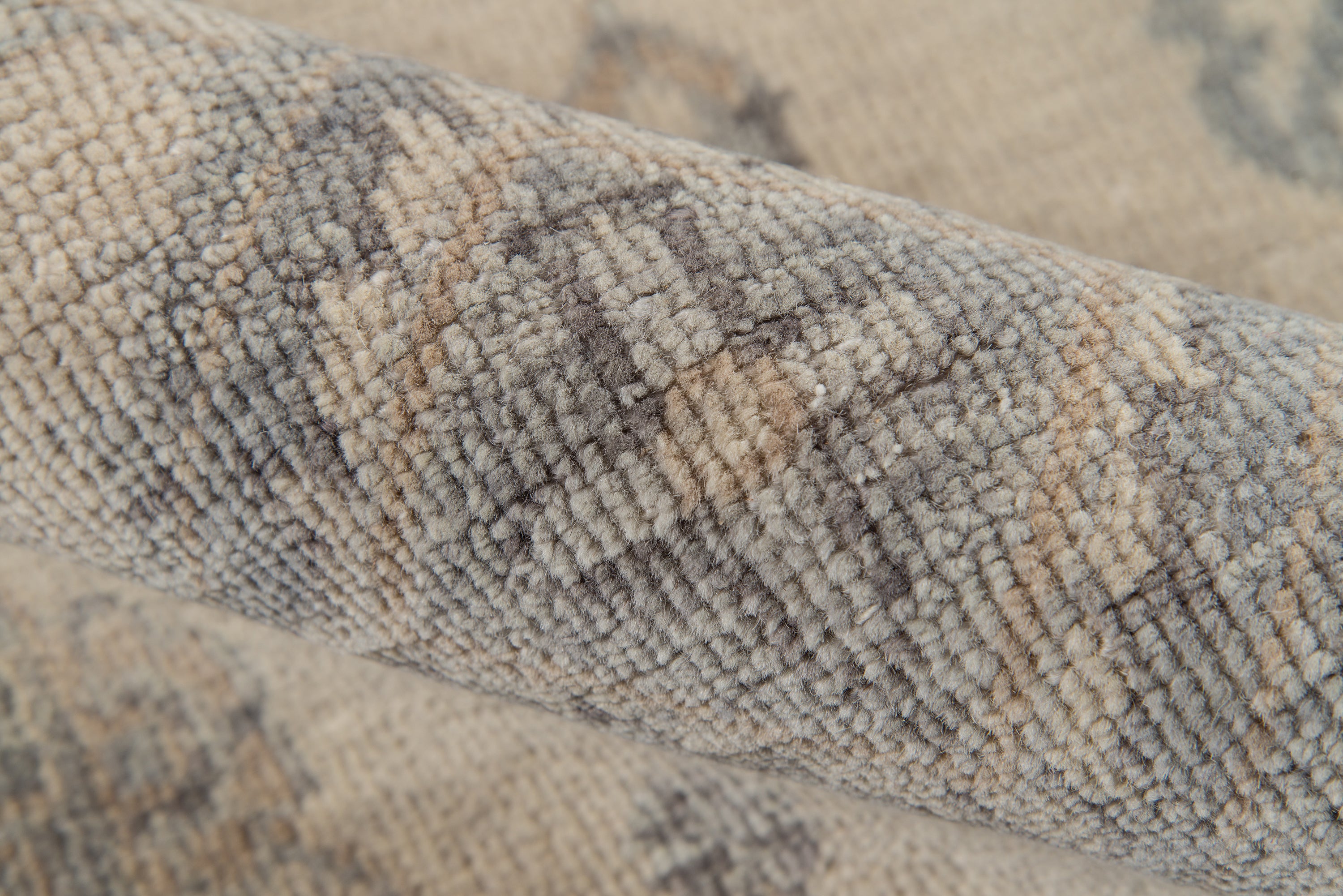 Benara Beige Hand Knotted Rug RUGS - wool Momeni