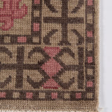 Benara Pink Hand Knotted Rug RUGS - wool Momeni