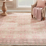Benara Pink Hand Knotted Rug RUGS - wool Momeni