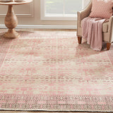 Benara Pink Hand Knotted Rug RUGS - wool Momeni