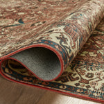 Joanna Gaines x Loloi Banks Brick / Ivory Rug RUGS - synthetic Loloi