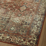 Magnolia Home by Joanna Gaines x Loloi Banks Brick / Ivory Rug 1 - RUGS - patterned Loloi