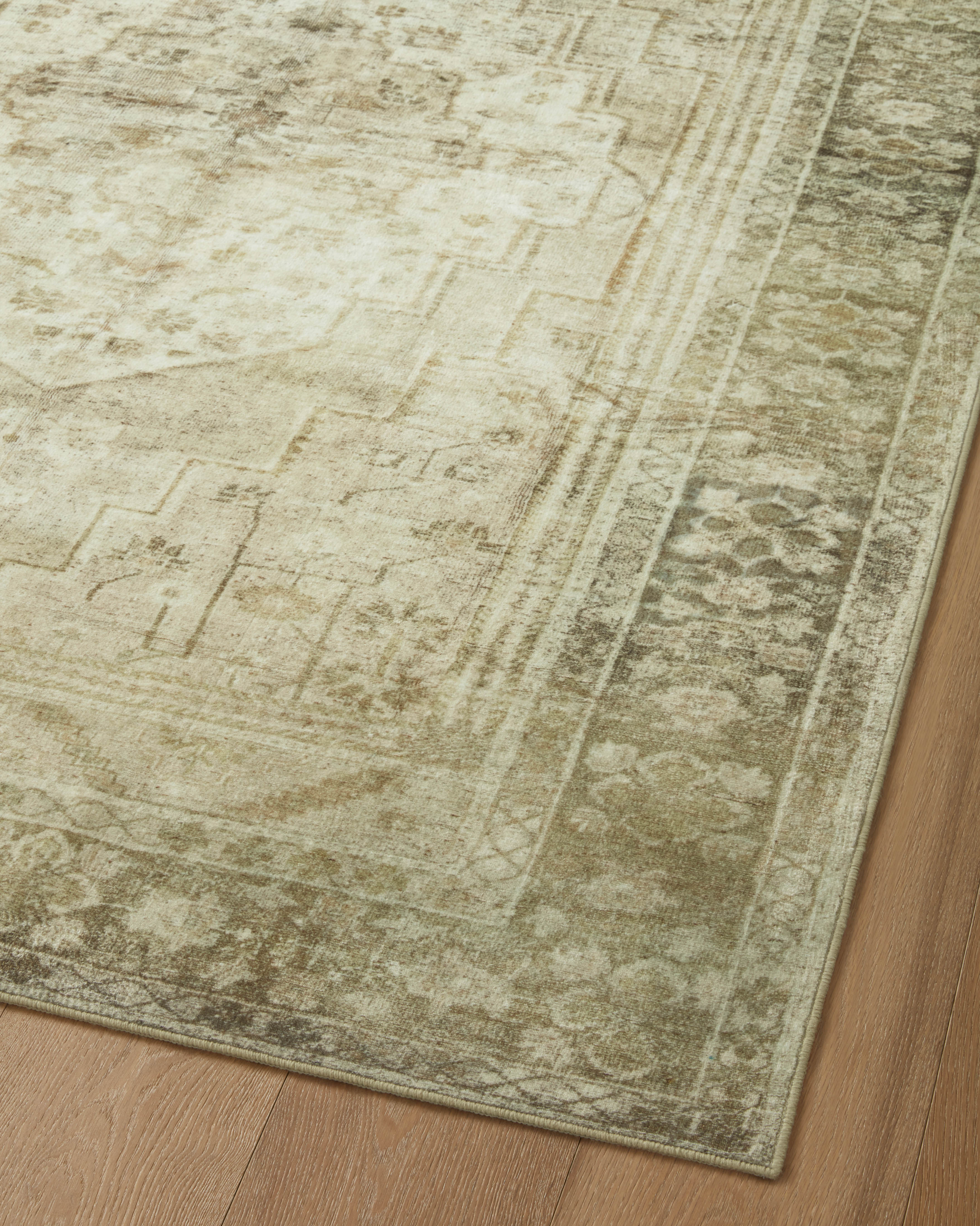 Magnolia Home by Joanna Gaines x Loloi Banks Natural / Granite Rug 1 - RUGS - patterned Loloi