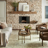 Magnolia Home by Joanna Gaines x Loloi Banks Natural / Granite Rug 1 - RUGS - patterned Loloi