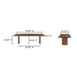 Liora Dining Table FURNITURE - dining table Moe's Furniture
