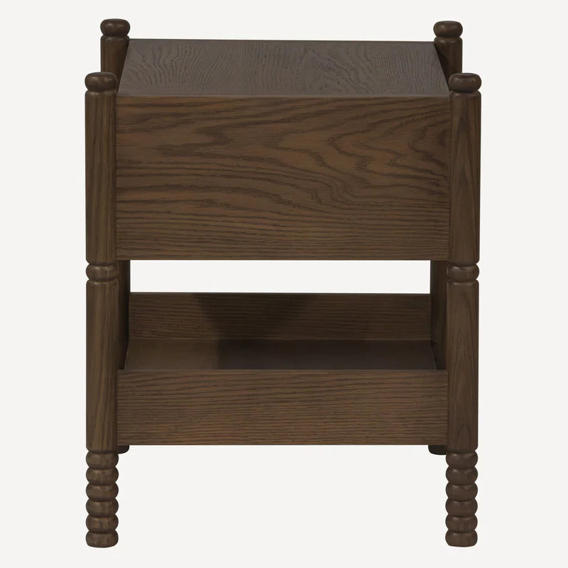 Mylie Oak Nightstand FURNITURE - nightstand Union Home