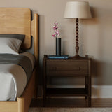 Mylie Oak Nightstand FURNITURE - nightstand Union Home