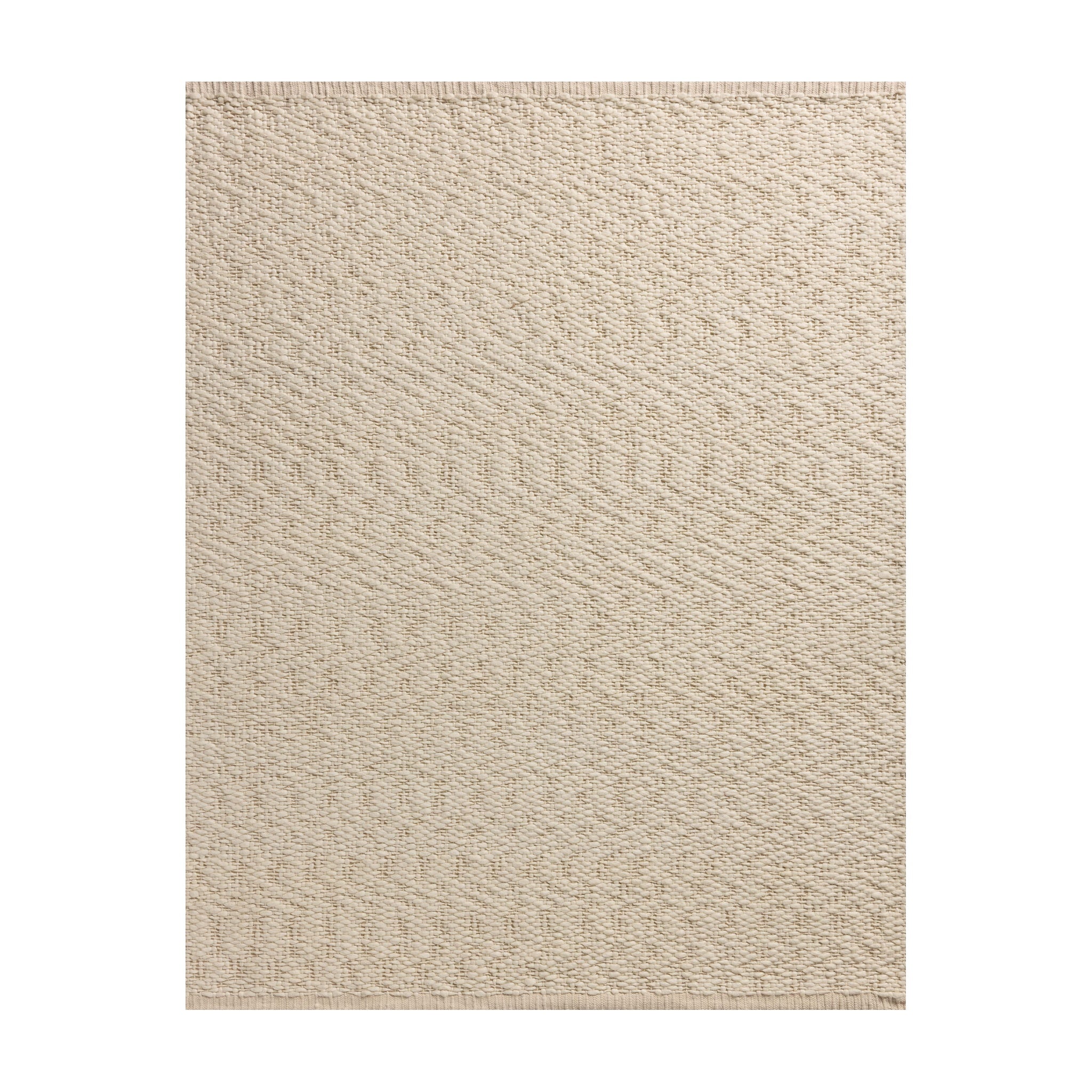 Joanna Gaines x Loloi Betty Ivory / Beige Rug, 18" x 18"