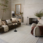 OVERSTOCK - Amber Lewis x Loloi Bexley Slate / Natural Rug - 7'10" x 10' IN STORE - Sale Rugs Loloi