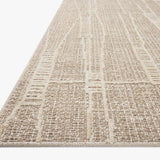 Amber Lewis x Loloi Bexley Mushroom / Natural Rug RUGS - synthetic Loloi