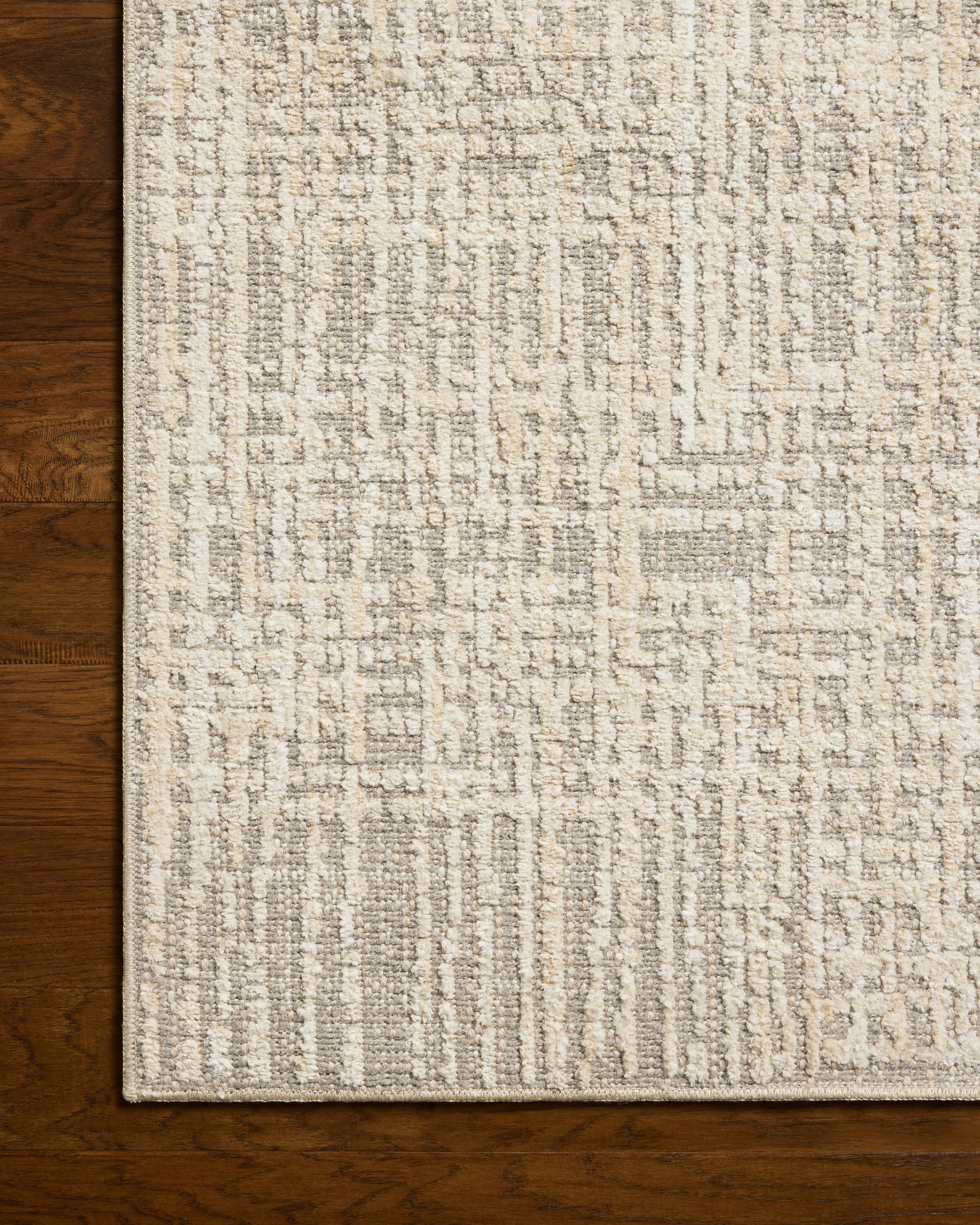 Amber Lewis x Loloi Bexley Natural / Dove Rug RUGS - synthetic Loloi