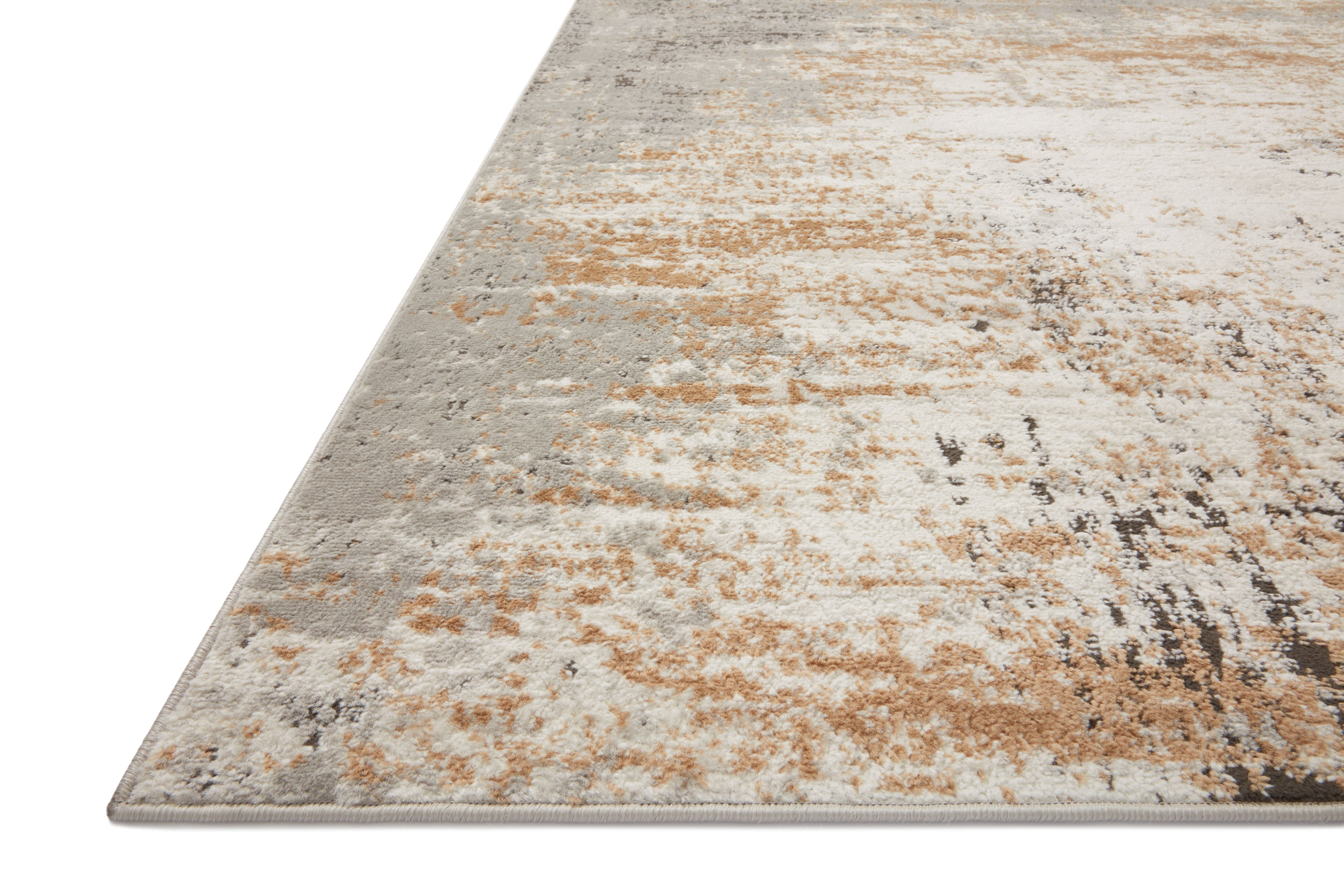 Loloi Bianca Stone / Gold Rug RUGS - synthetic Loloi