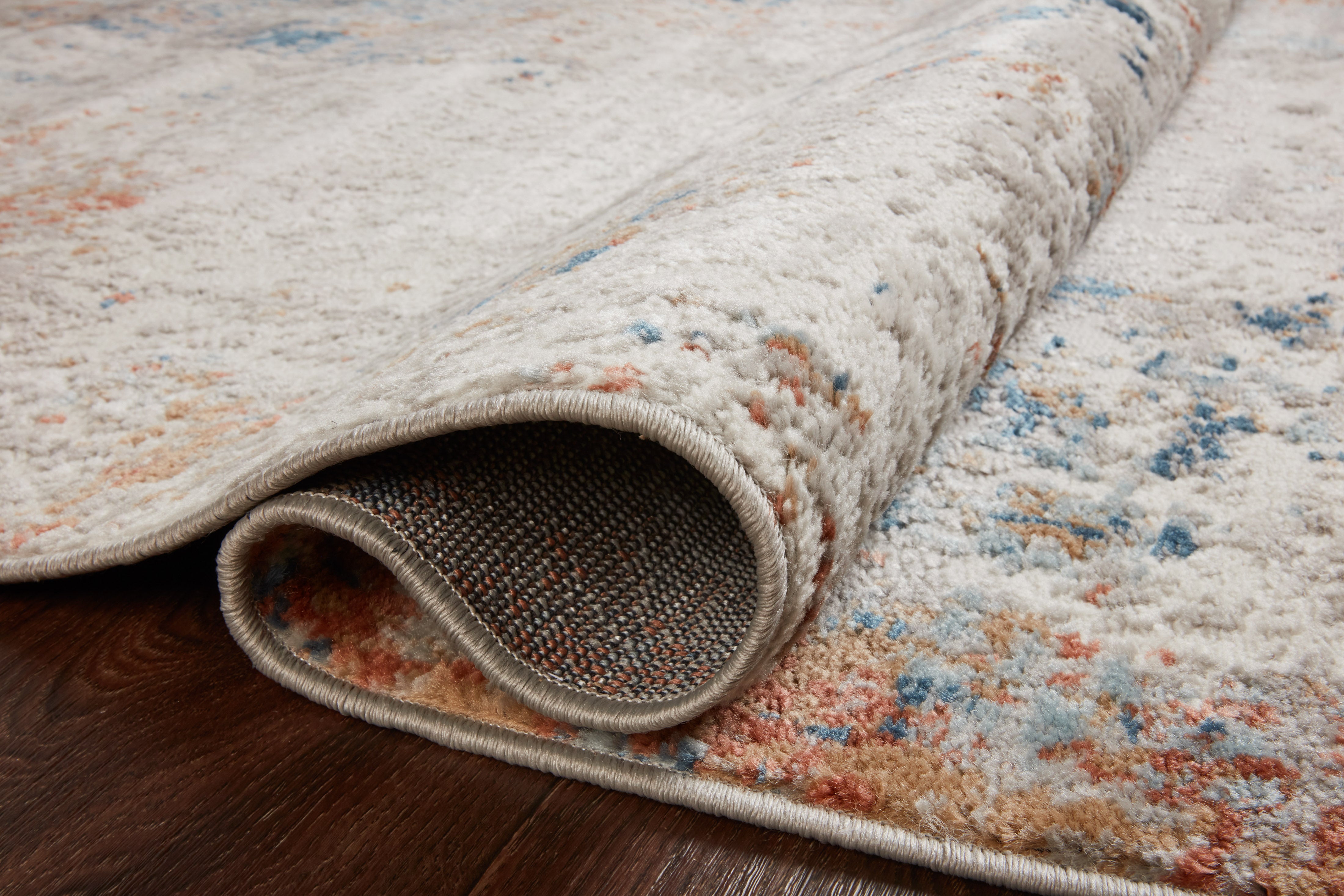 Loloi Bianca Ivory / Multi Rug RUGS - synthetic Loloi