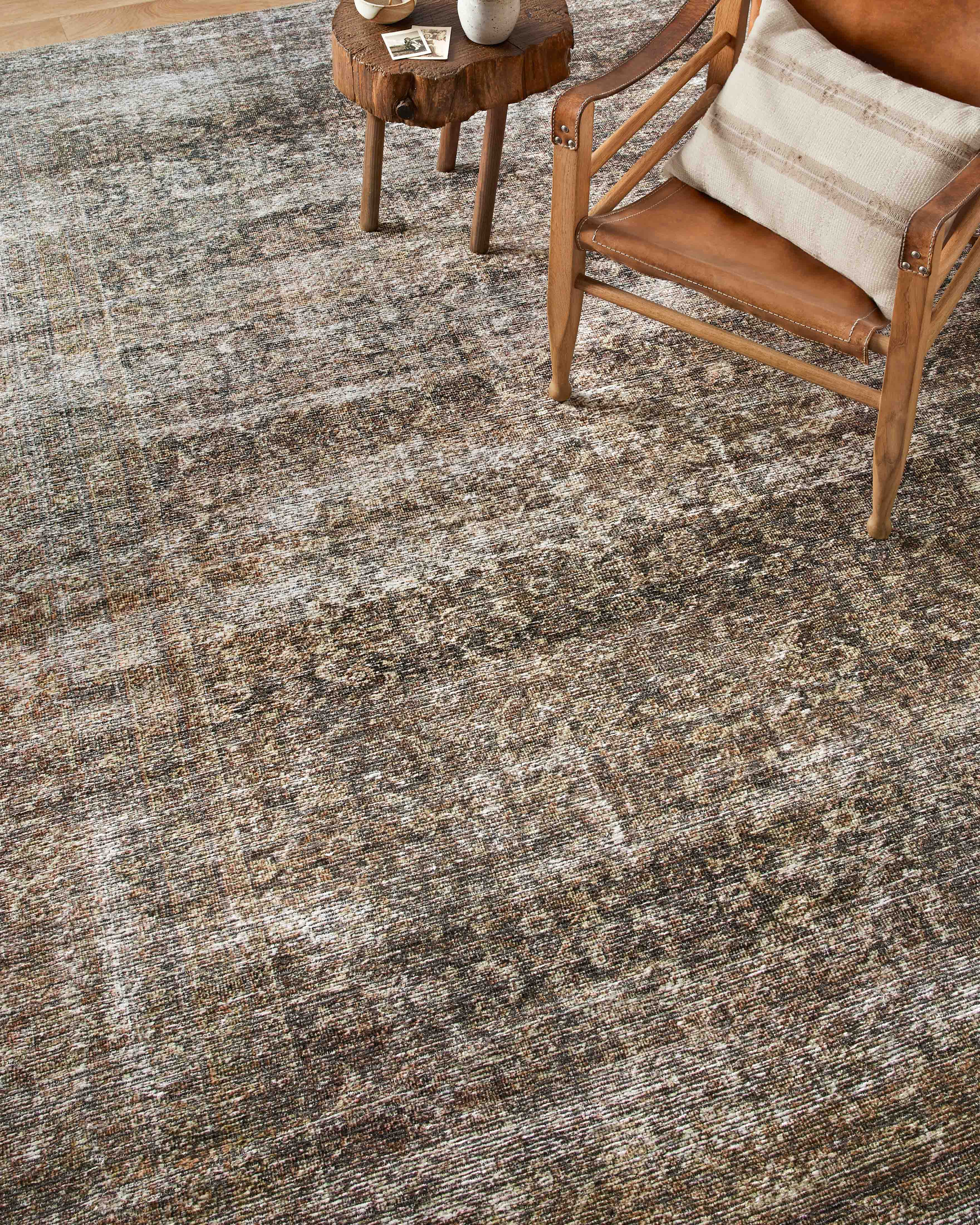 Amber Lewis x Loloi Billie Tobacco / Rust Rug 0-patterned rugs Loloi