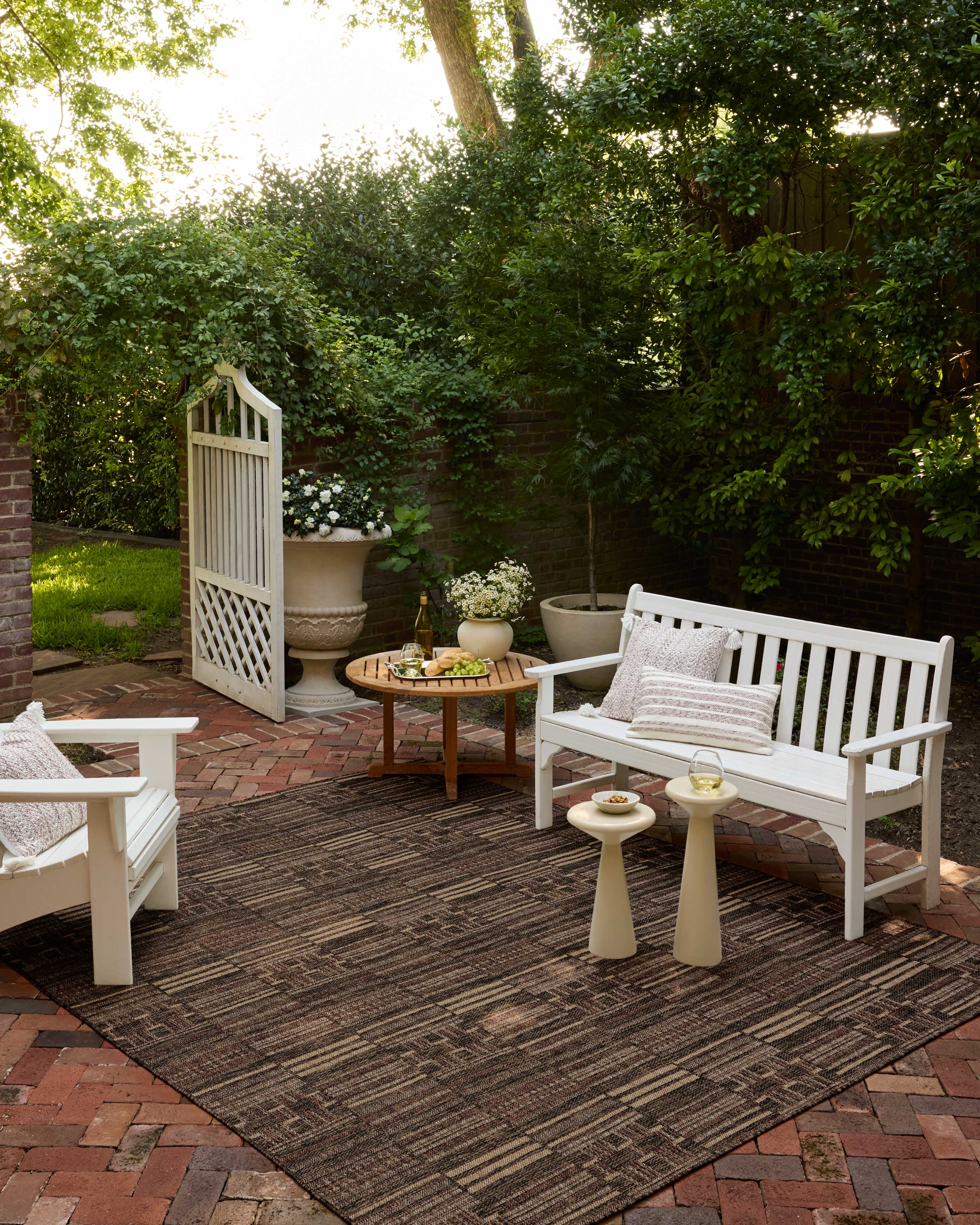 Loloi Birch Spice / Tobacco Indoor/Outdoor Rug Loloi